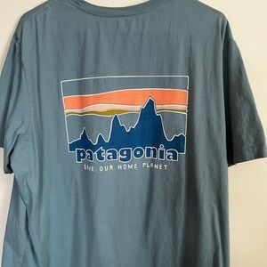 Patagonia T shirts! 
New, fall and spring colors